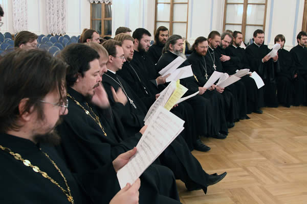 хор духовенства Санкт-Петербургской митрополии