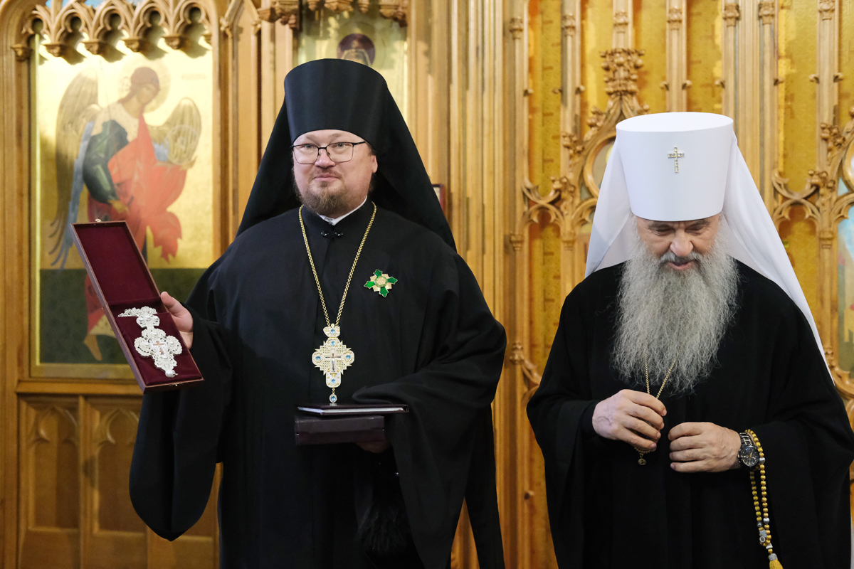 Игумен Силуан (Туманов) награжден орденом преподобного Серафима Саровского