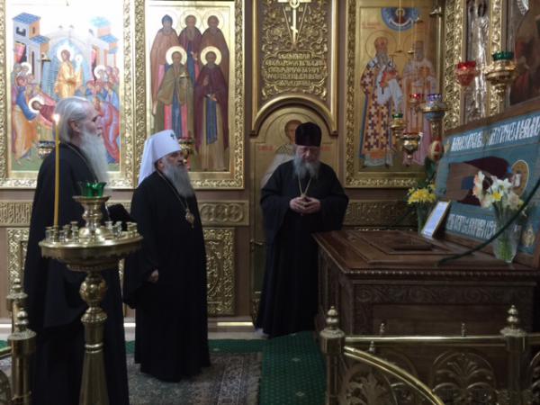 Митрополит Варсонофий посетил Александровскую епархию Владимирской митрополии