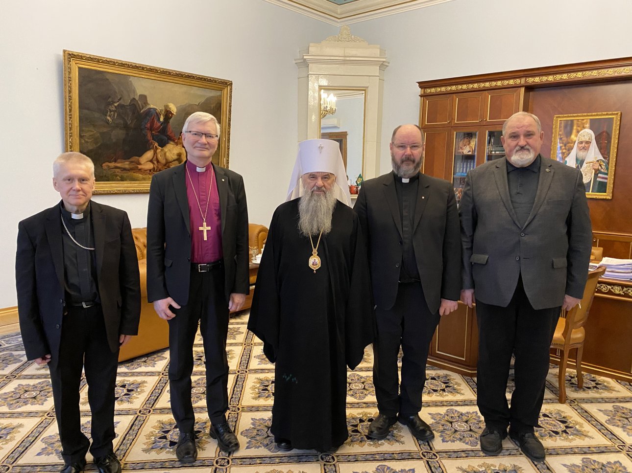 Митрополит Варсонофий встретился с делегацией Евангелическо-лютеранской церкви Финляндии
