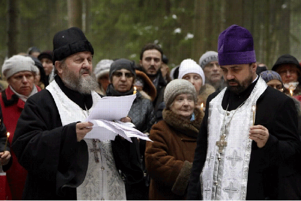 Память новомучеников почтили на Левашовской пустоши