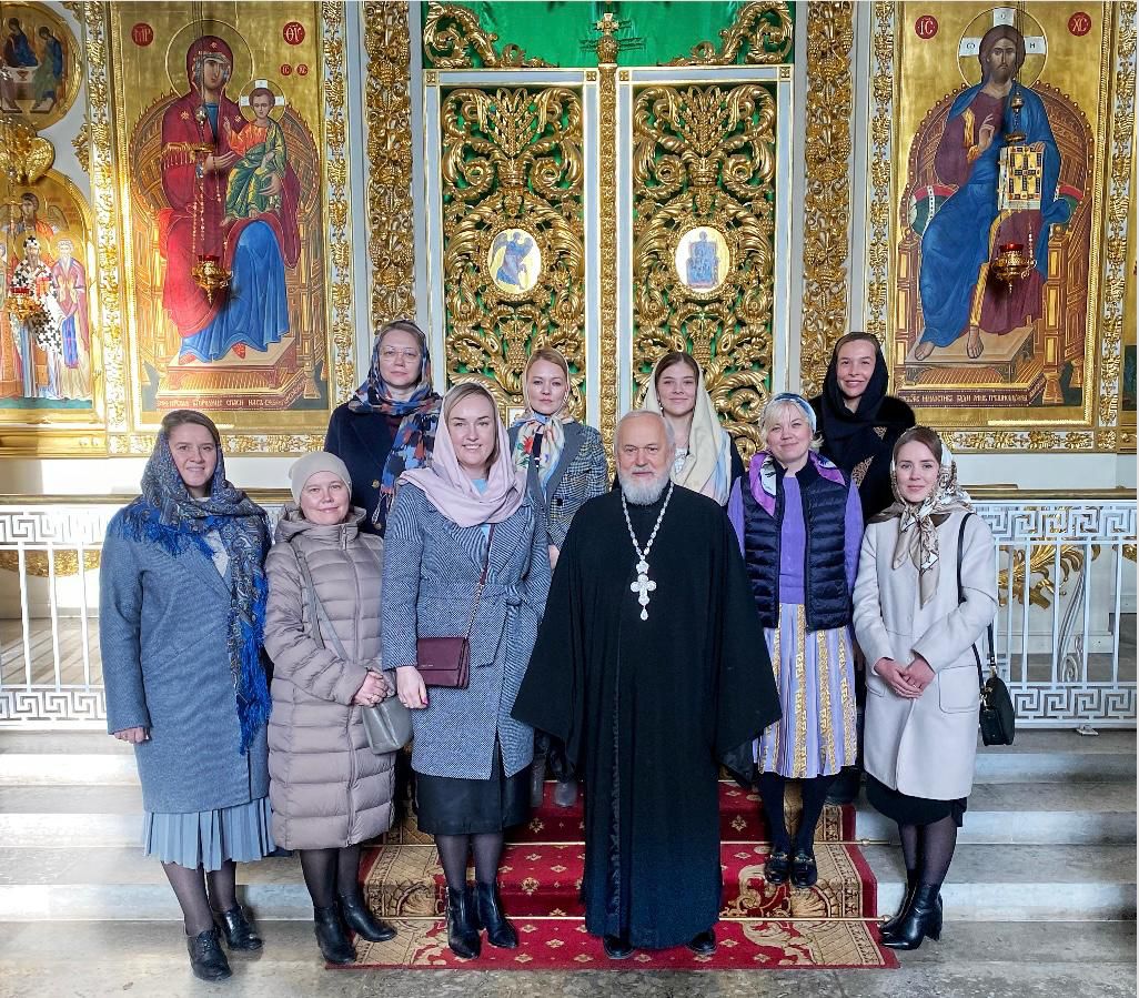 Православные матушки посетили Троице-Измайловский собор