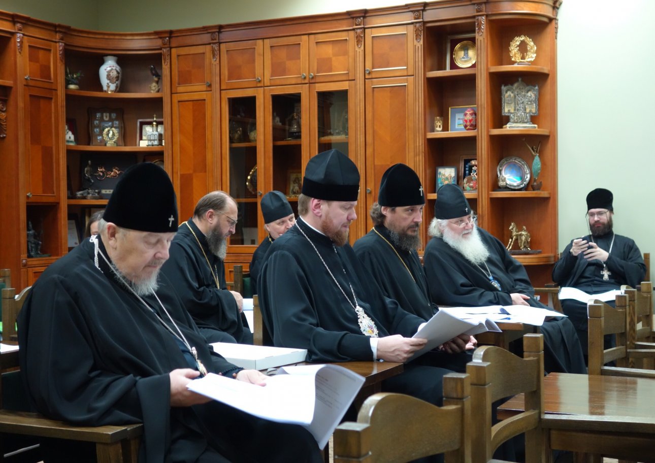 Митрополит Варсонофий провел заседание комиссии Межсоборного присутствия по церковному управлению 