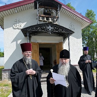 Митрополит Варсонофий совершил объезд храмов Колпинского и Пушкинского округов 