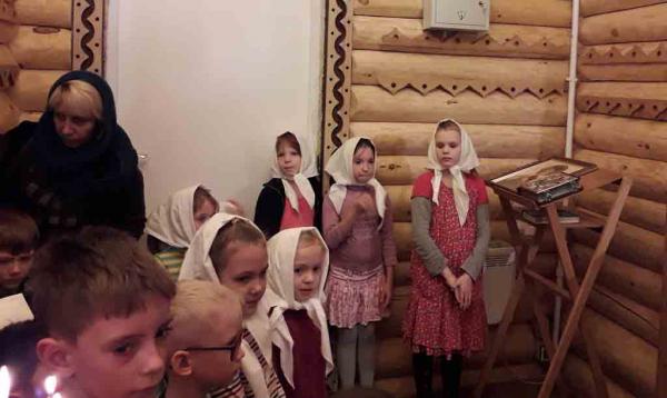 Первый престольный праздник отметили в детском санатории "Солнечное"