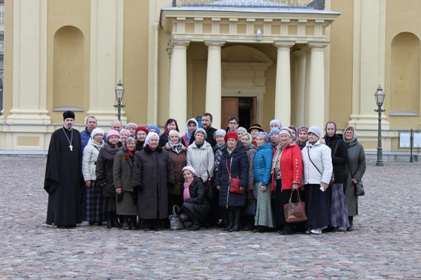 Паломники из Эстонии посетили Санкт-Петербург
