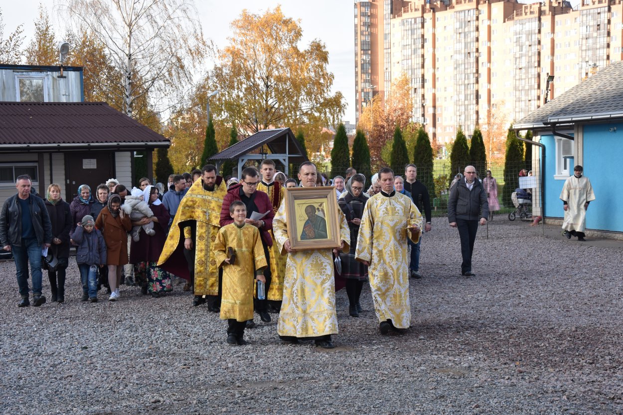 Освящен притвор Иоанно-Богословского храма в Кудрове