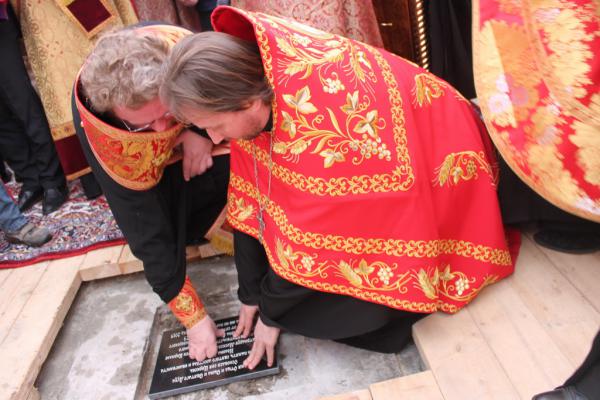 Епископ Игнатий совершил закладку двух храмов на территории Выборгской епархии