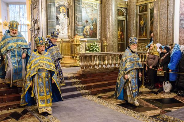Престольный праздник отмечен в Казанском кафедральном соборе