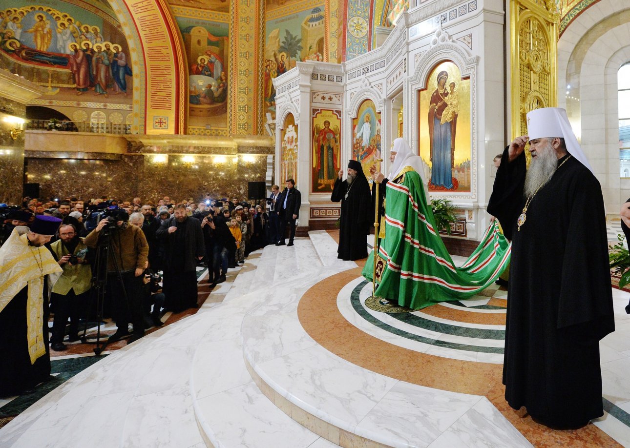 Митрополит Варсонофий сопровождал Святейшего Патриарха в поездке в Калининград