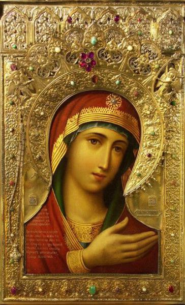 Икона Божией Матери "Невская Скоропослушница" будет принесена в Новоспасский монастырь Москвы