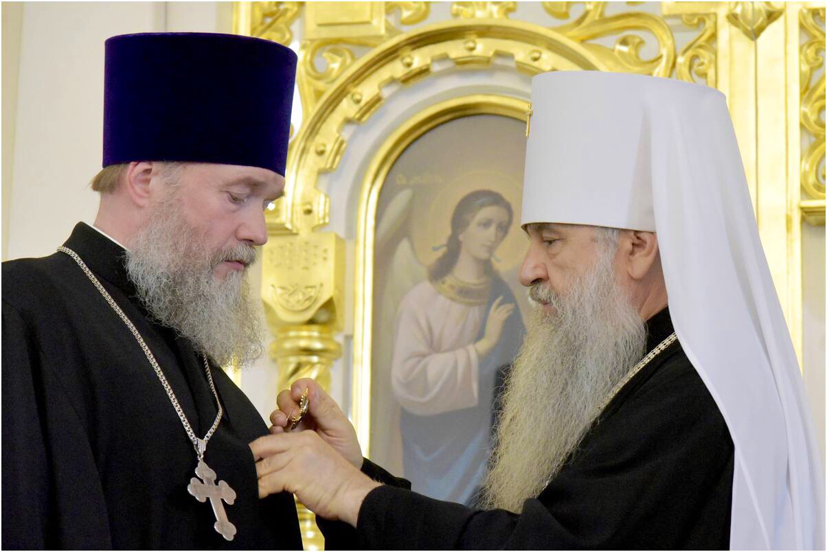 Протоиерей Серафим Сологуб награжден орденом преподобного Сергия Радонежского