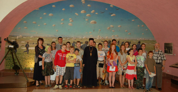 Прихожане храма  преподобномученика Андрея Критского выезжали в детский паломнический лагерь