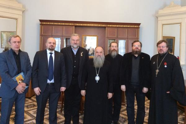 Представители православной общественности встретились с митрополитом Варсонофием
