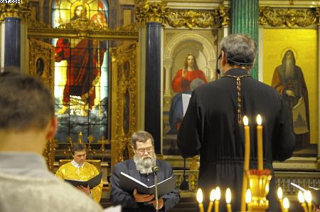 Премьера соборного чтения книги Апокалипсиса состоялась в Санкт-Петербурге