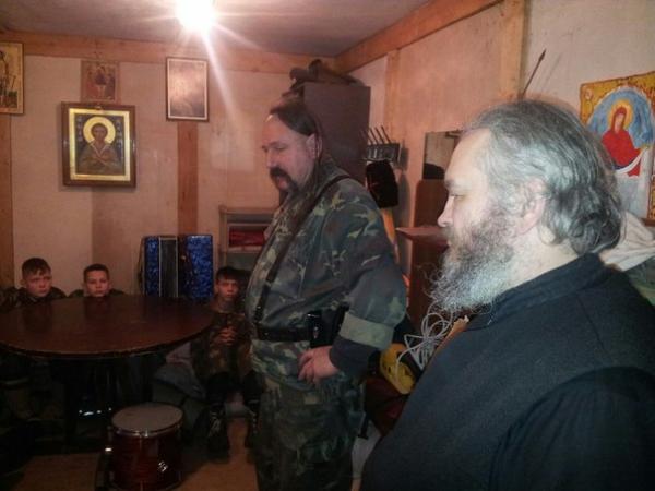 Протоиерей Димитрий Василенков посетил детский казачий лагерь 