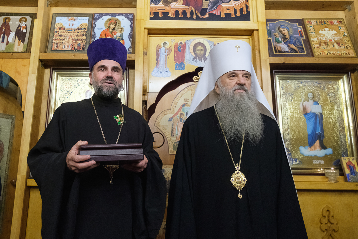 Протоиерей Геннадий Никитин награжден орденом преподобного Серафима Саровского