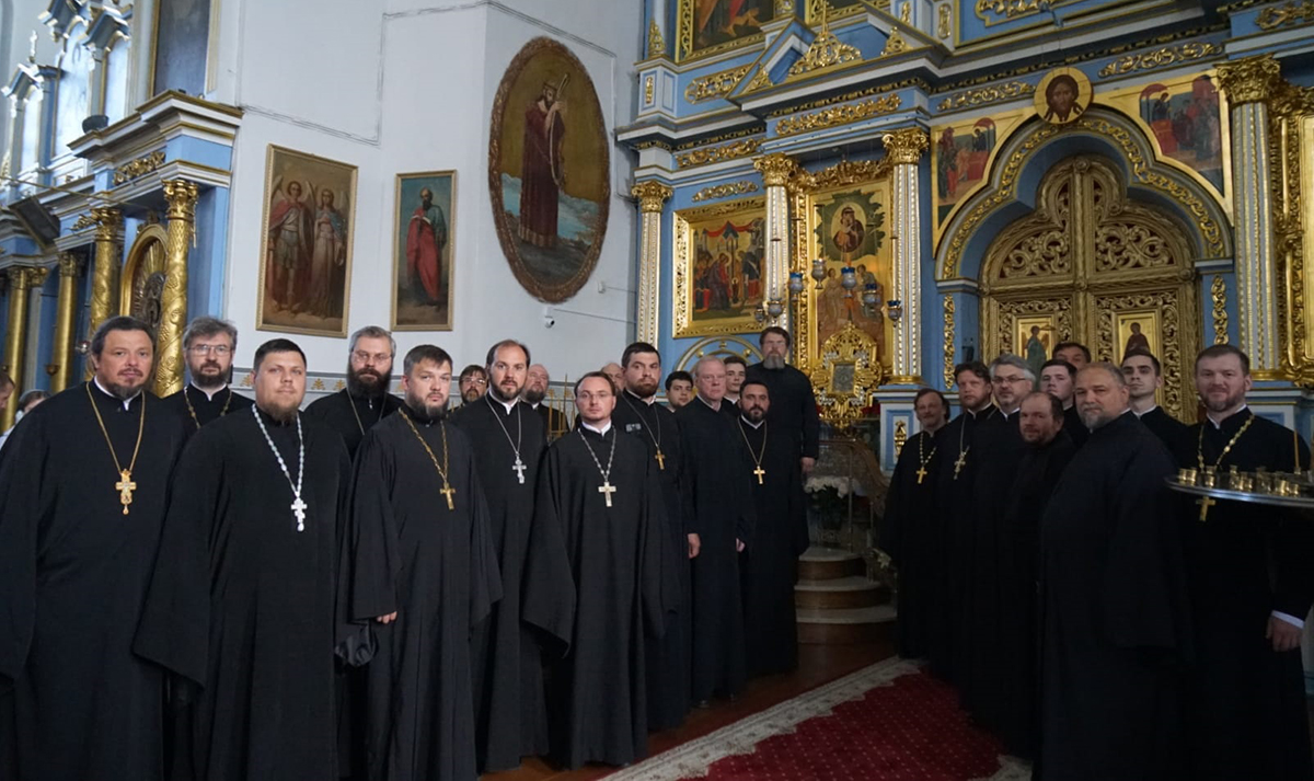 Хор духовенства побывал в Белоруссии