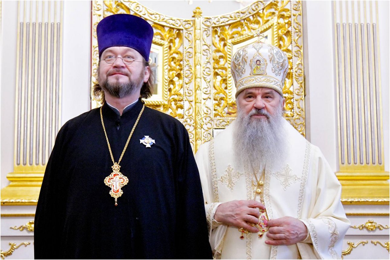 Протоиерей Александр Румянцев награжден орденом святого Даниила Московского