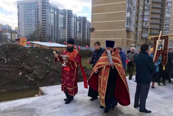 Новый храм заложен во Фрунзенском благочинии 