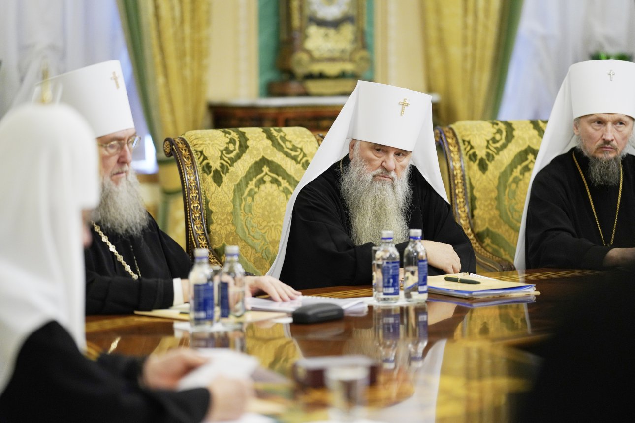 Митрополит Варсонофий принял участие в заседании Священного Синода Митрополит Варсонофий принял участие в заседании Священного Синода