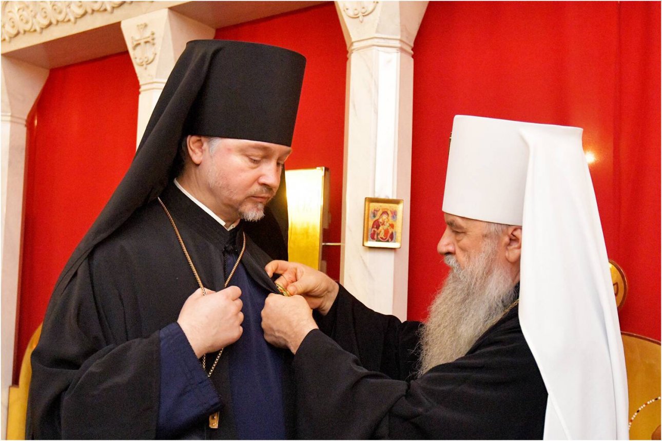 Иеромонах Игнатий (Юрченков) награжден орденом преподобного Серафима Саровского