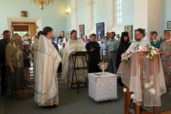 Престольный праздник отметили на подворье Новодевичьего монастыря
