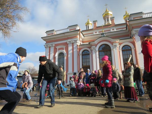 Празднование Масленицы прошло в Санкт-Петербурге 