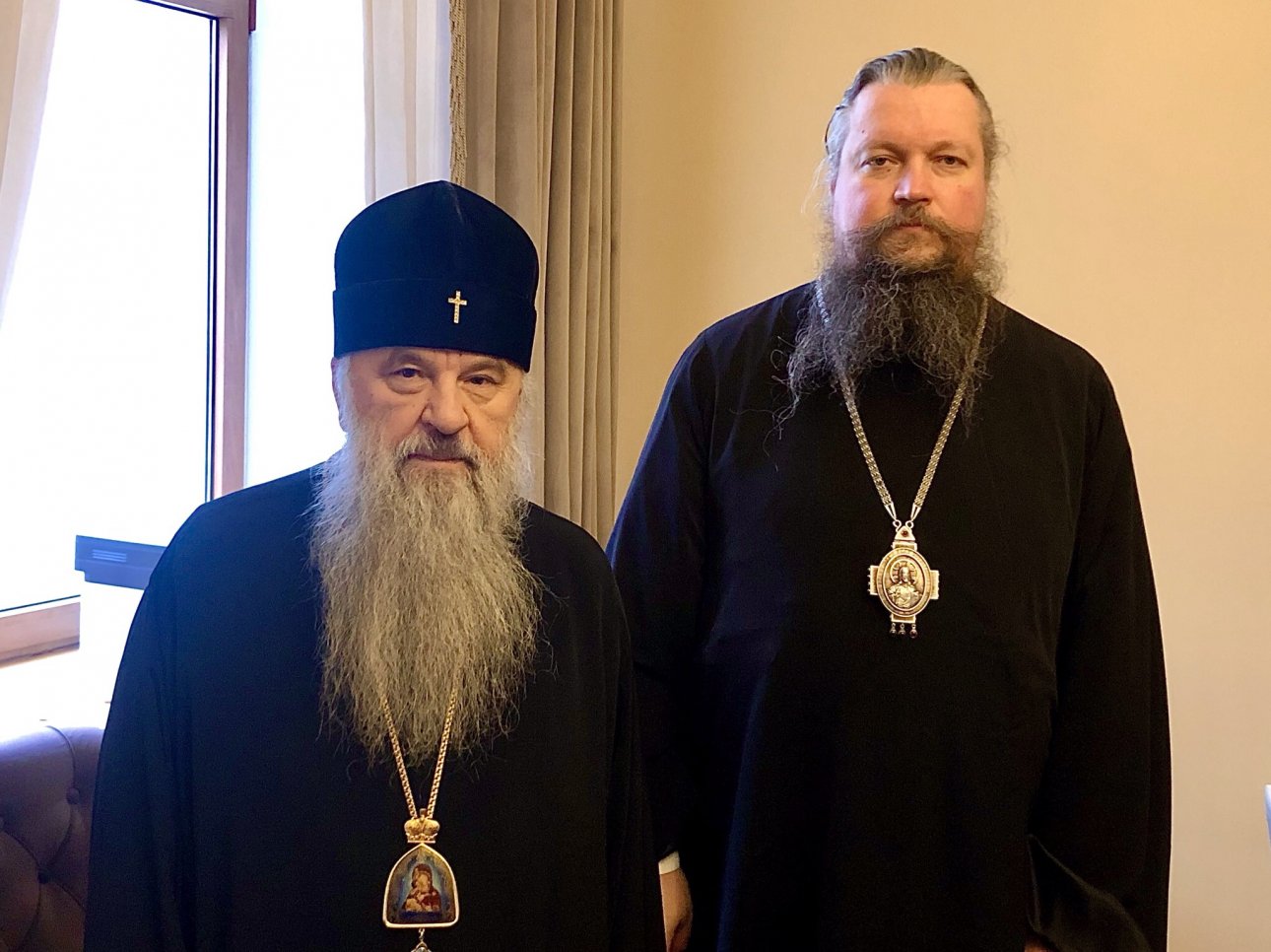 Митрополит Варсонофий встретился с управляющим делами Московской Патриархии