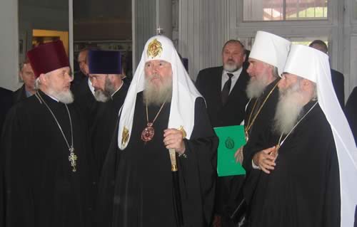 Святейший Патриарх Алексий в Свято-Троицком Измайловском соборе