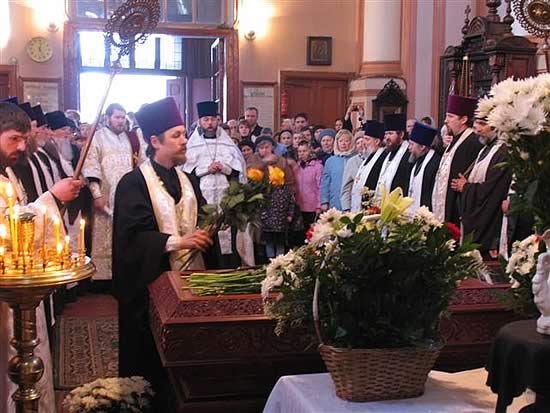 Мощи святой Марии Гатчинской доставлены в Павловский собор