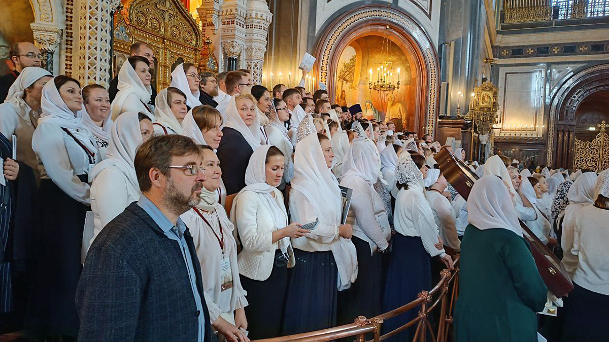 Сотрудники епархии участвовали в Съезде регентов и певчих