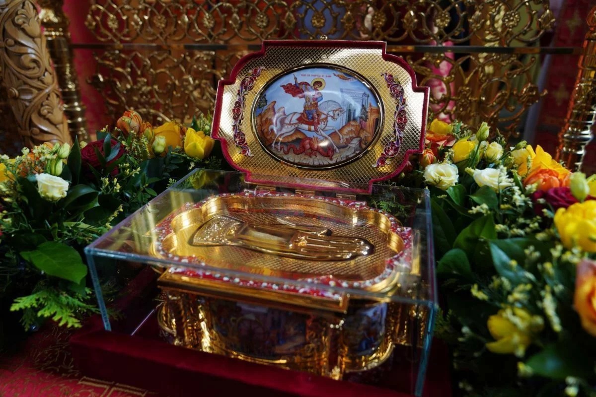  Мощи святого Георгия Победоносца будут принесены в Санкт-Петербург