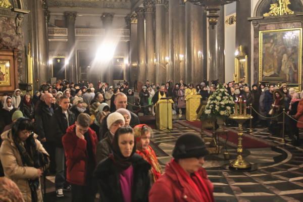 Соборное чтение Апокалипсиса состоялось в Казанском соборе 