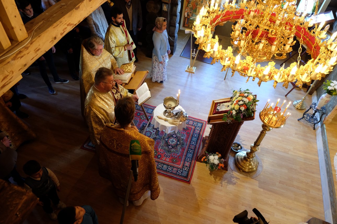 Освящение храма во имя преподобной Анастасии Киевской