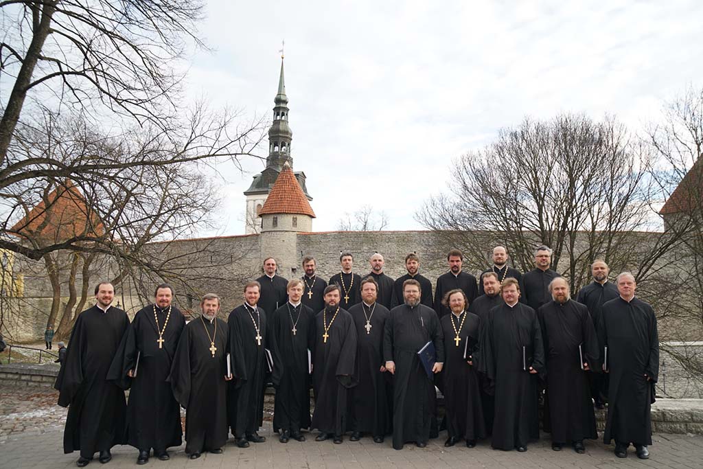 Хор духовенства выступил в Таллине 