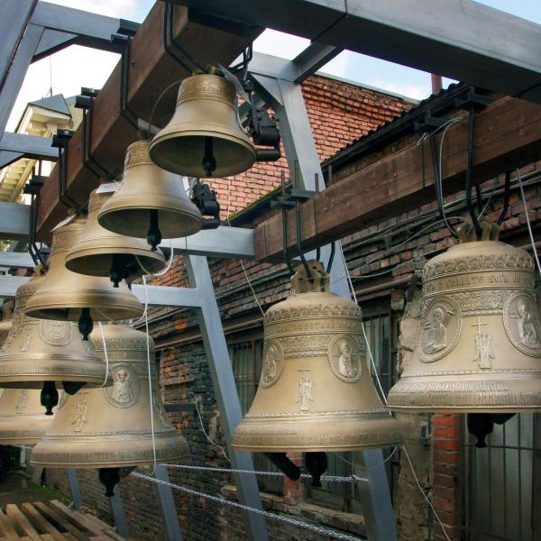 В храм святой Екатерины на Васильевском острове доставлены колокола 