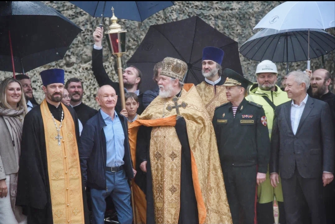 В Пушкинском округе заложен Георгиевский храм В Пушкинском округе заложен Георгиевский храм