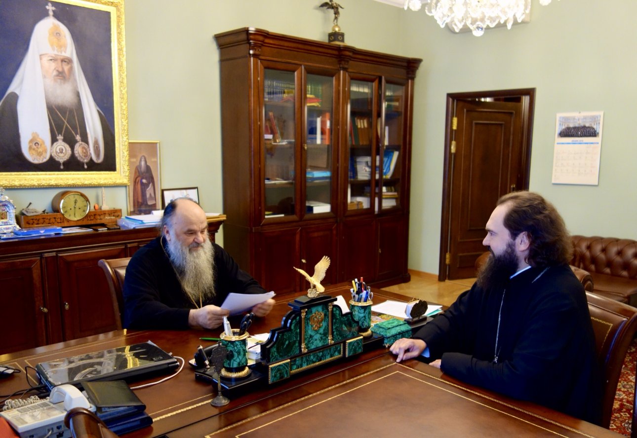Митрополит Варсонофий принял архиереев Русской Православной Церкви