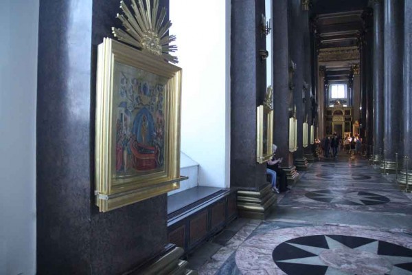 Реставрация в Казанском соборе