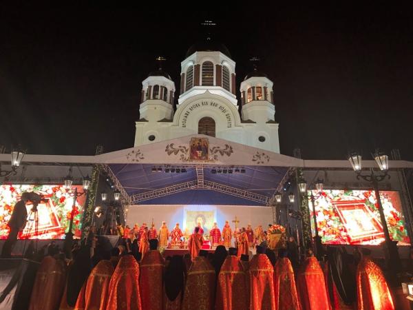 Митрополит Варсонофий сопровождал Святейшего Патриарха Кирилла в поездке в Екатеринбург