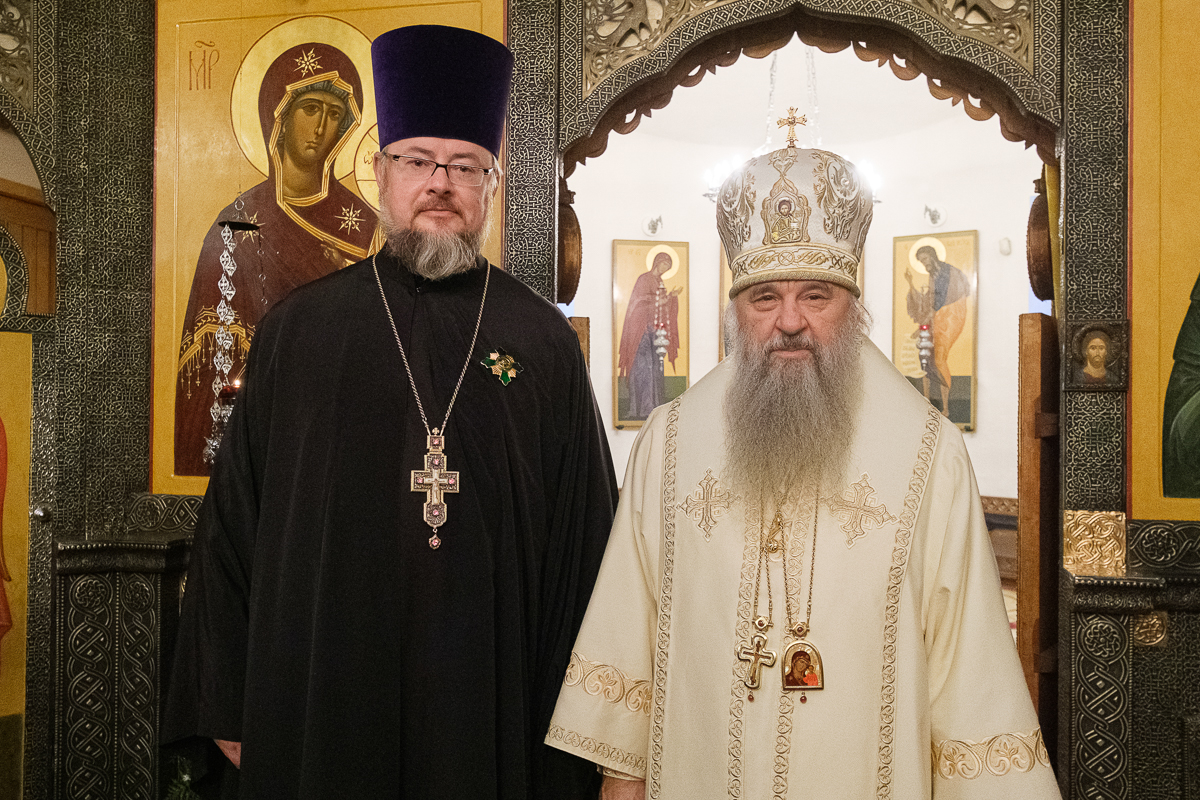 Протоиерей Александр Селиванов награжден орденом преподобного Серафима Саровского