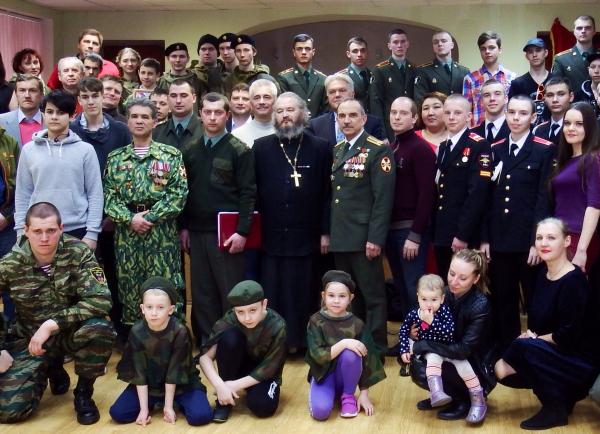 Протоиерей Димитрий Василенков принял участие в праздновании 205-летия внутренних войск