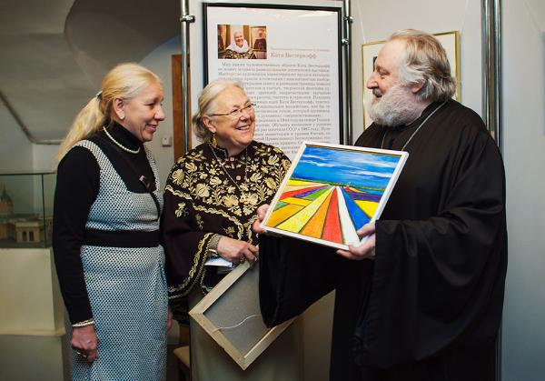 Выставка православной голландской художницы открылась в Казанском соборе